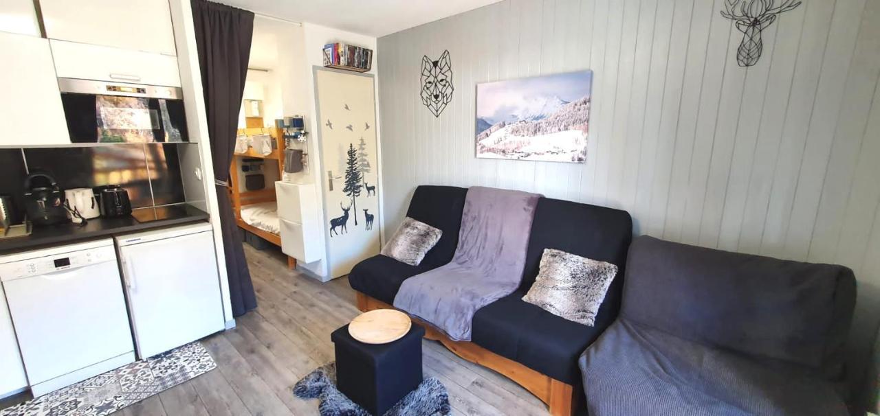 Appartement 2 Alpes Pied Piste Petite Aiguille, Menage Inclus, Balcon, Parking
