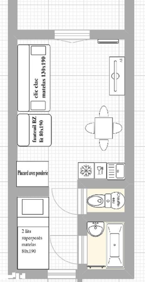 2 Alpes Pied Piste Petite Aiguille, Menage Inclus, Balcon, Parking Appartement